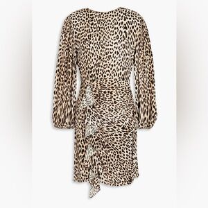 Maje Ricata Dress Leopard Print